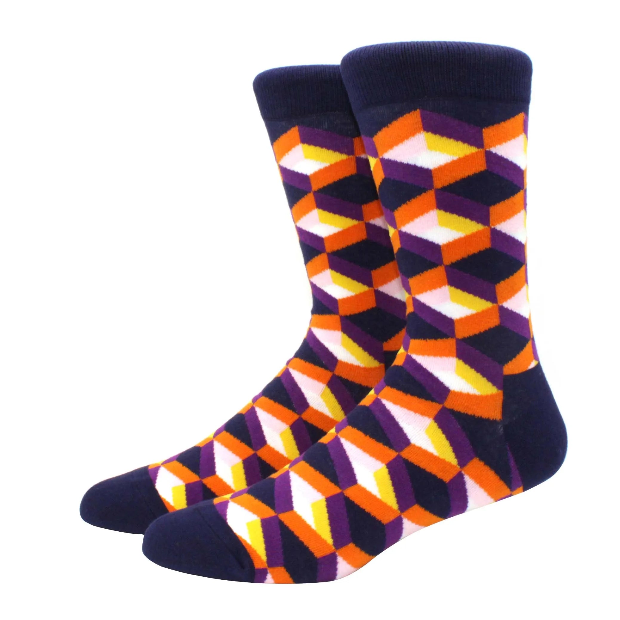 Men'S Fashion Pattern Dress Funky Fun Colorful Socks Luxury Crazy Novelty Dress Socks Cotton Happy Funny Animal Socks