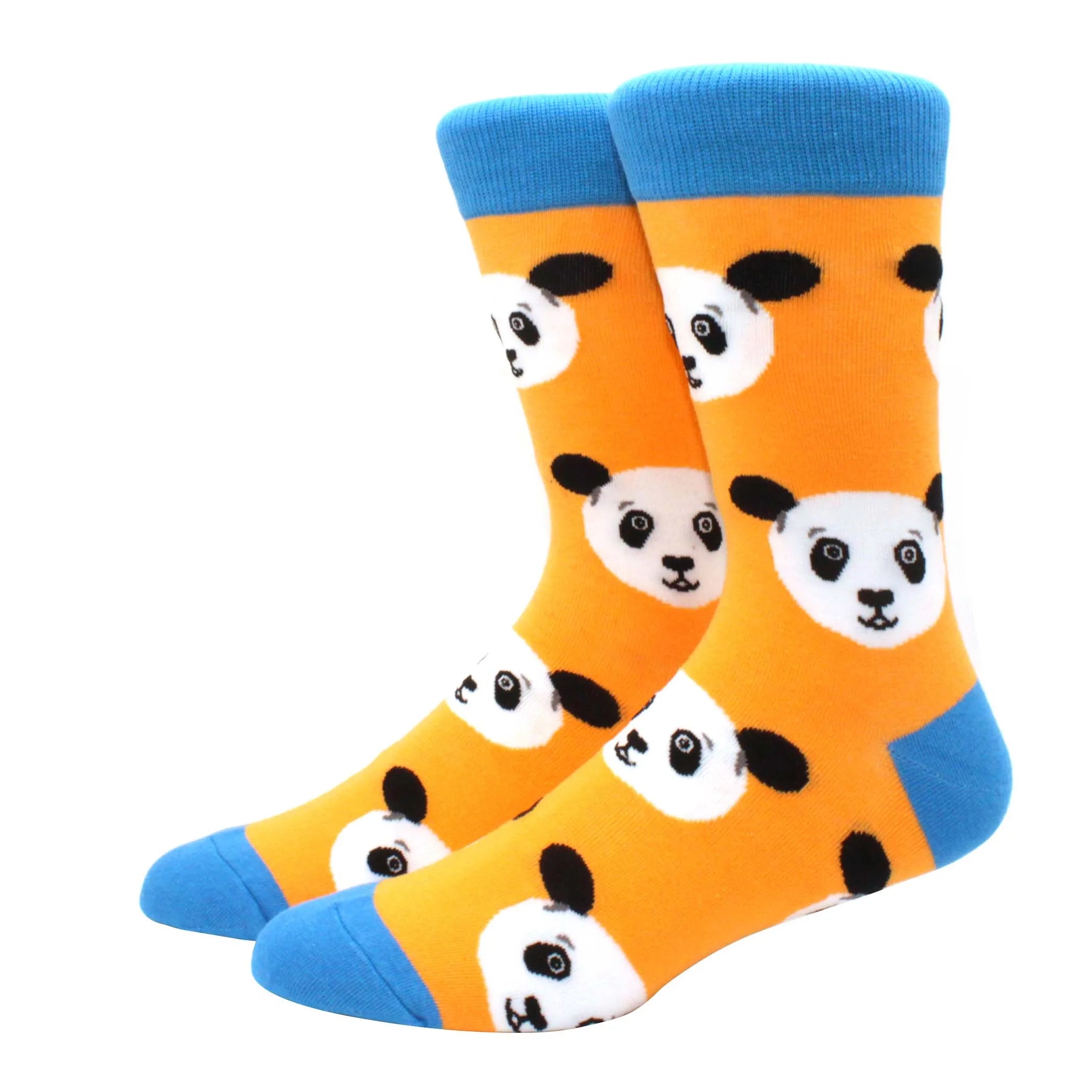 Men'S Fashion Pattern Dress Funky Fun Colorful Socks Luxury Crazy Novelty Dress Socks Cotton Happy Funny Animal Socks