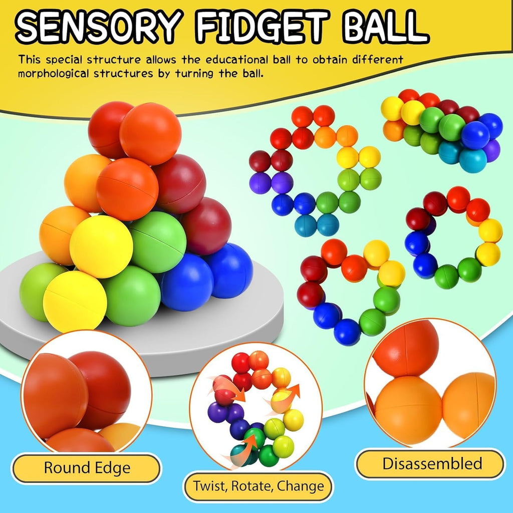 Sensory Toys for Autistic Children Set, Autism Fidget Toys Pack Calm down Travel