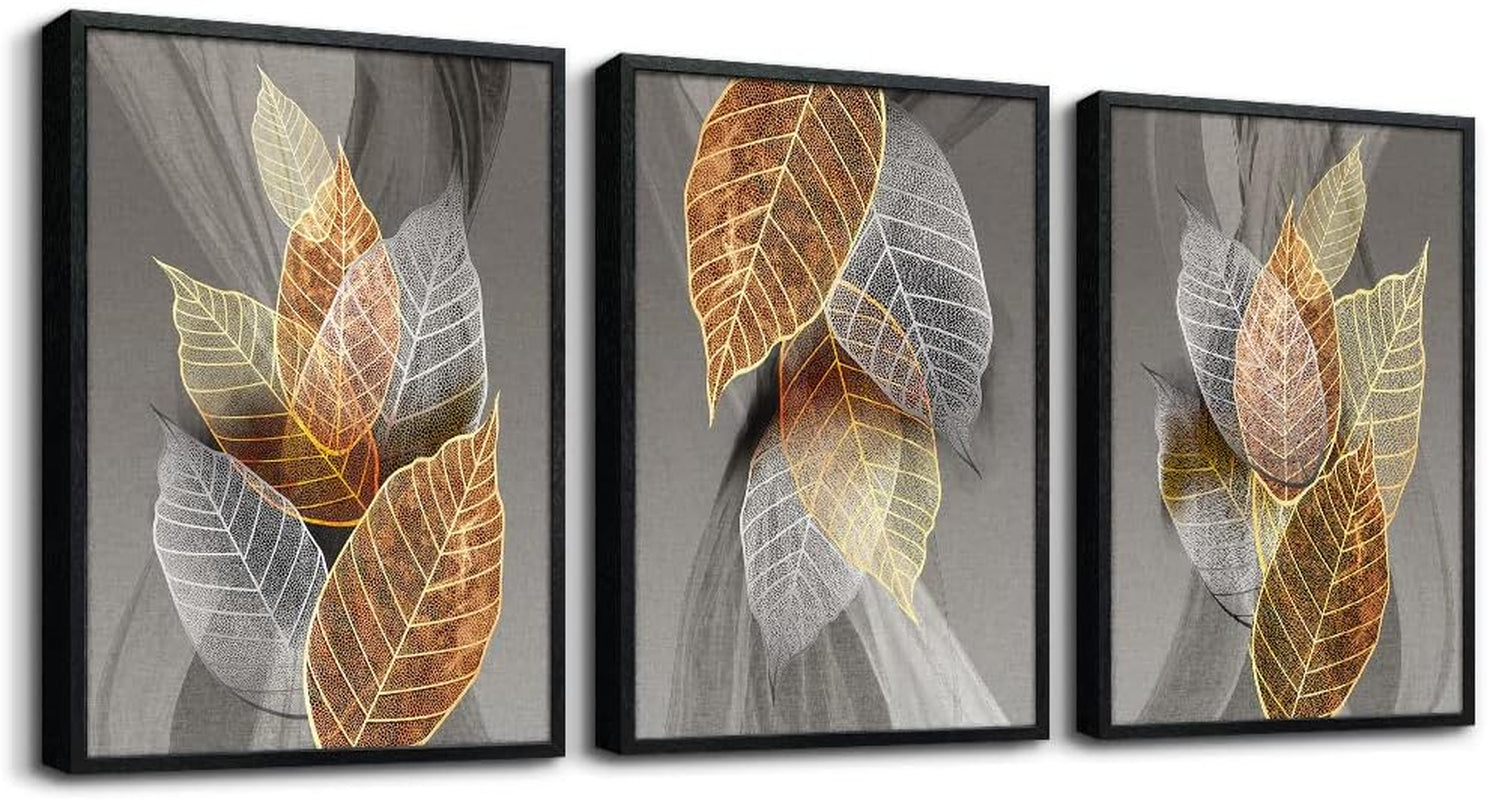 Set of 3 Wall Art Canvas Prints, Beach Sunrise Sunset Pictures Wall Decor Ocean Waves Nature Seascape Poster Coastal Landscape Painting for Living Room, Bedroom, Office Home Decor