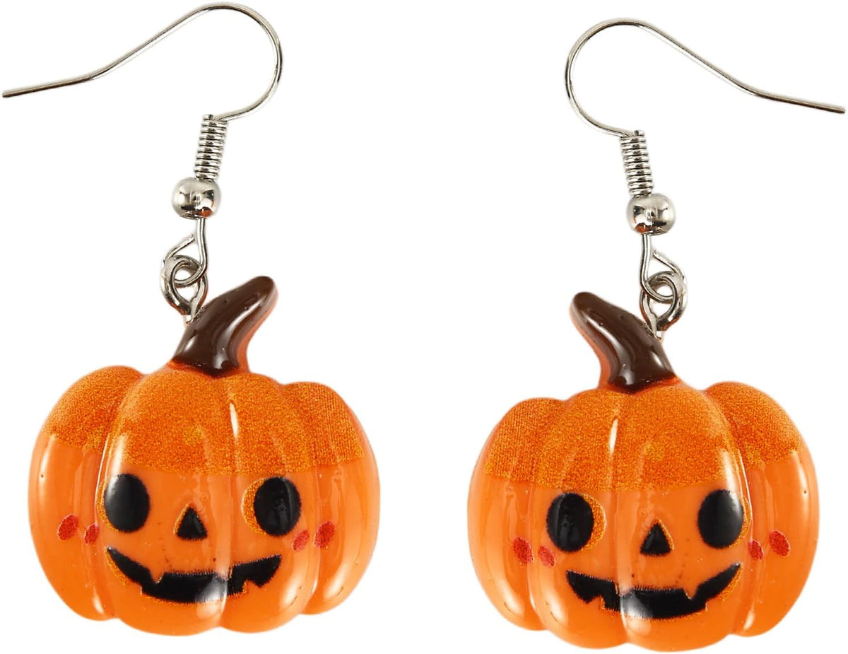 Punk Halloween Earrings for Women,Witch Skull Skeleton Dangle Earrings for Women,Scary Halloween Party Earring for Halloween Accessories
