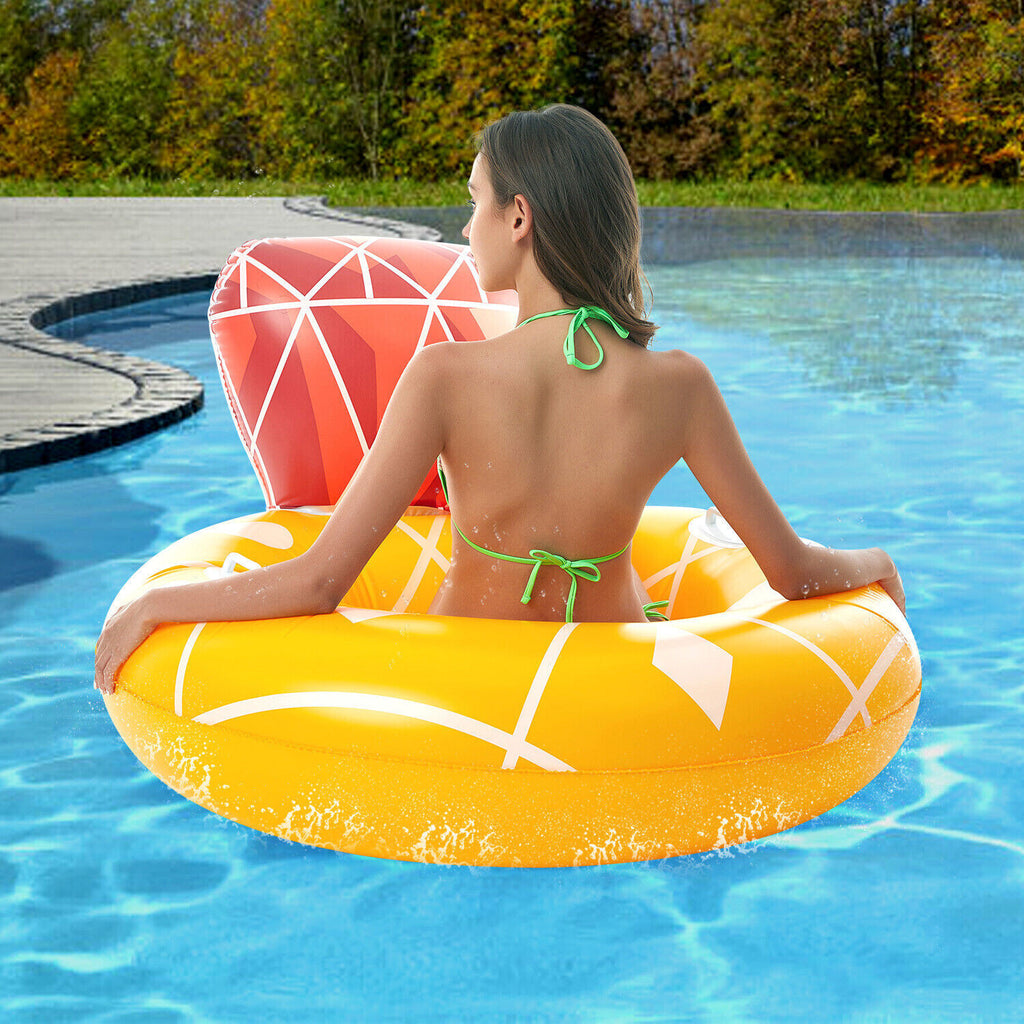Inflatable Diamond Swimming Pool Floats Rafts Toy Swimming Water Floats Lounge