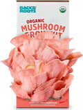 Organic Pink Mushroom Grow Kit, Harvest Gourmet Mushrooms in 10 Days