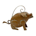 56 Oz. Rustic Pig Metal Watering Can