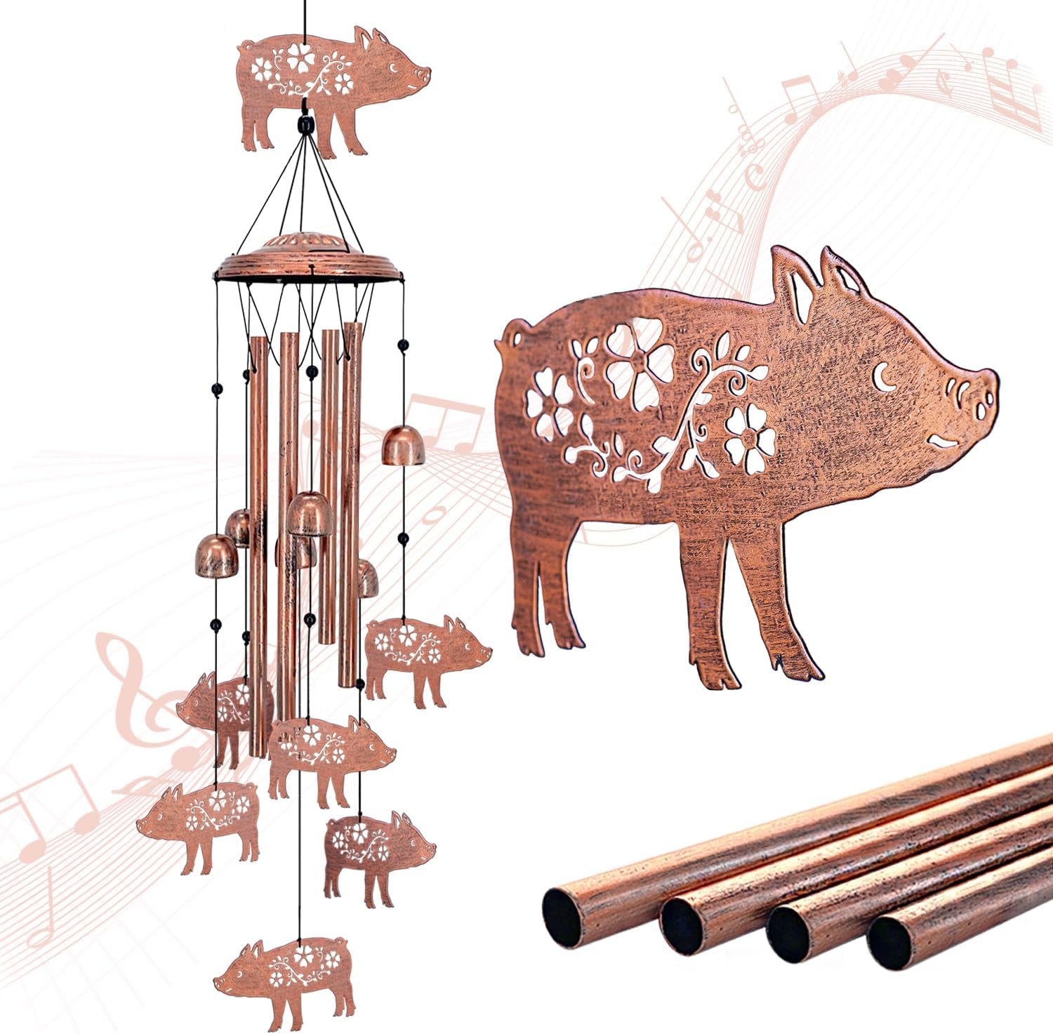 Pig Wind Chimes