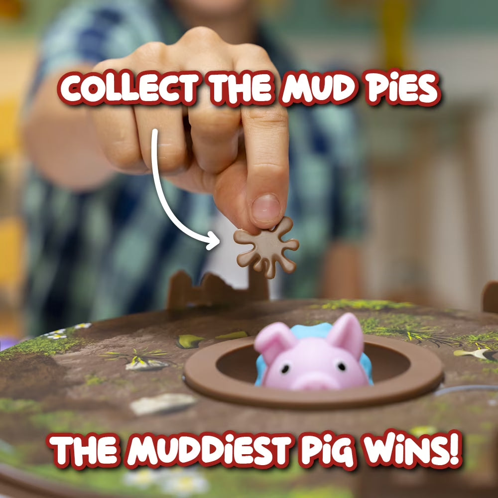 Pigs on Trampolines, Family Board Game, 2 to 3 Players, Children Ages 6+
