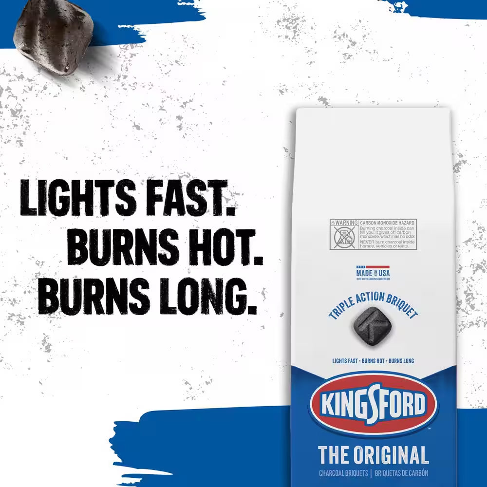 16 Lbs. Original BBQ Smoker Charcoal Grilling Briquettes (2-Pack)
