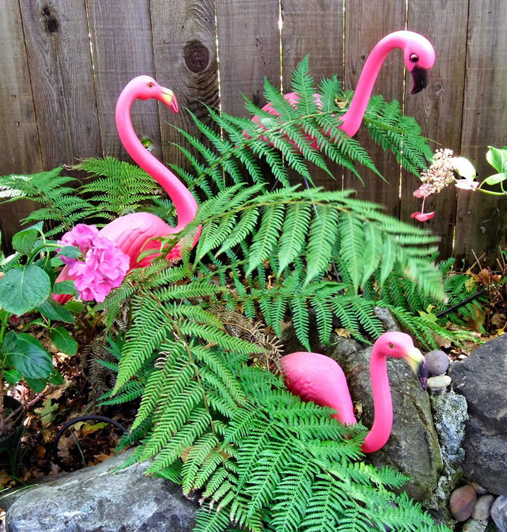 Pink Flamingos Yard Decorations - 2 Pack - Extra Large 24"