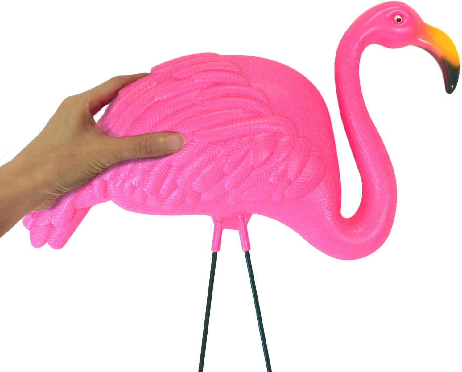 Pink Flamingos Yard Decorations - 2 Pack - Extra Large 24"