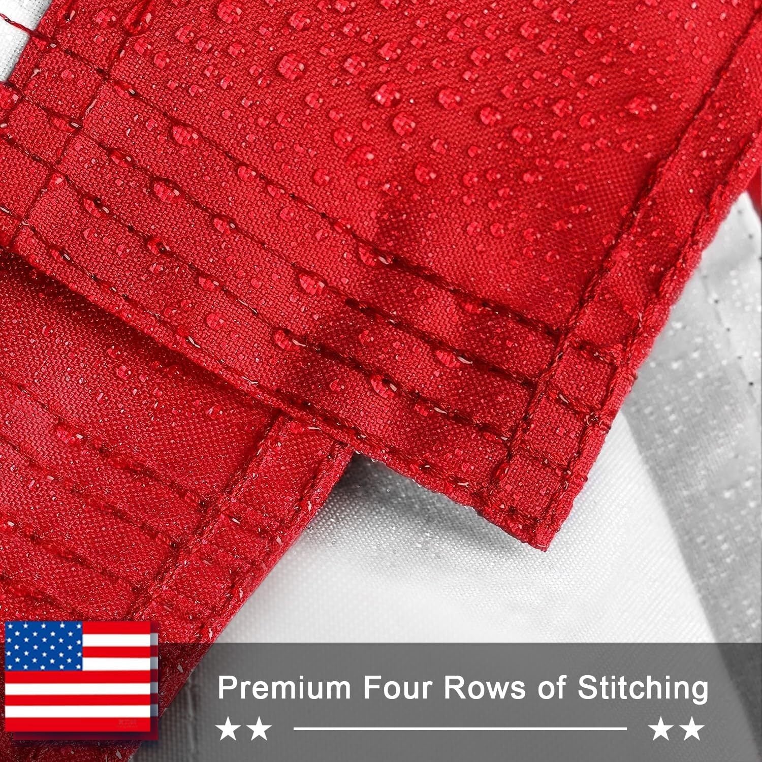 American Flag 5X8 FT Heavy Duty - 100% Made in USA - USA Flag 5X8 Outdoor, US
