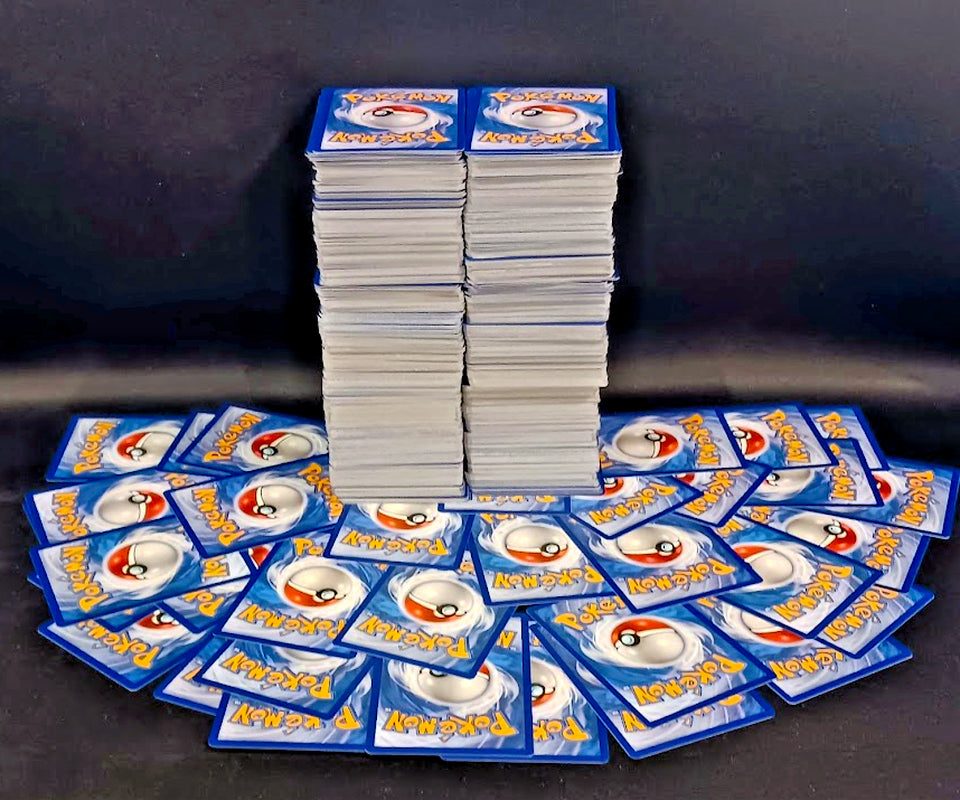 1000 POKEMON CARDS Premium Collection Lot W/ 60 FOILS & RARES!