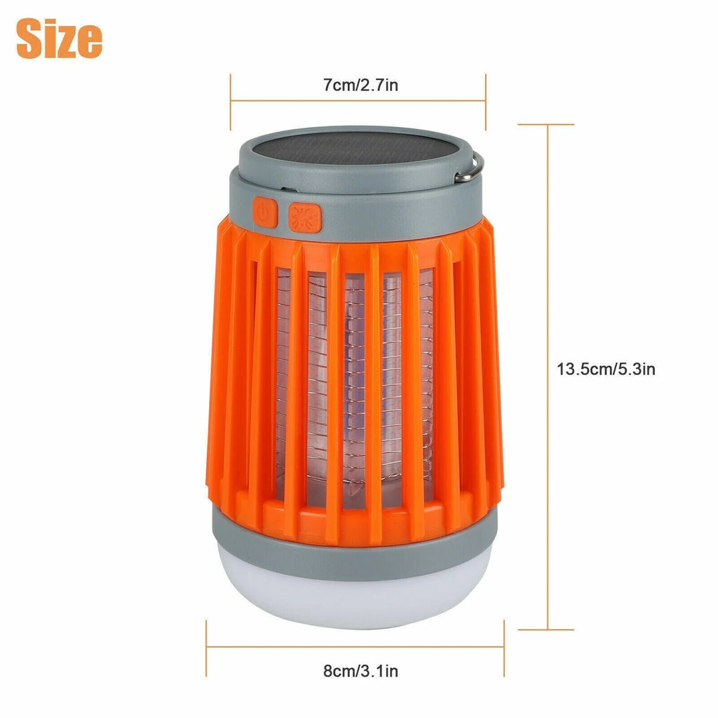 Solar USB Mosquito Killer Light    Electronic Insect Zapper and Lamp