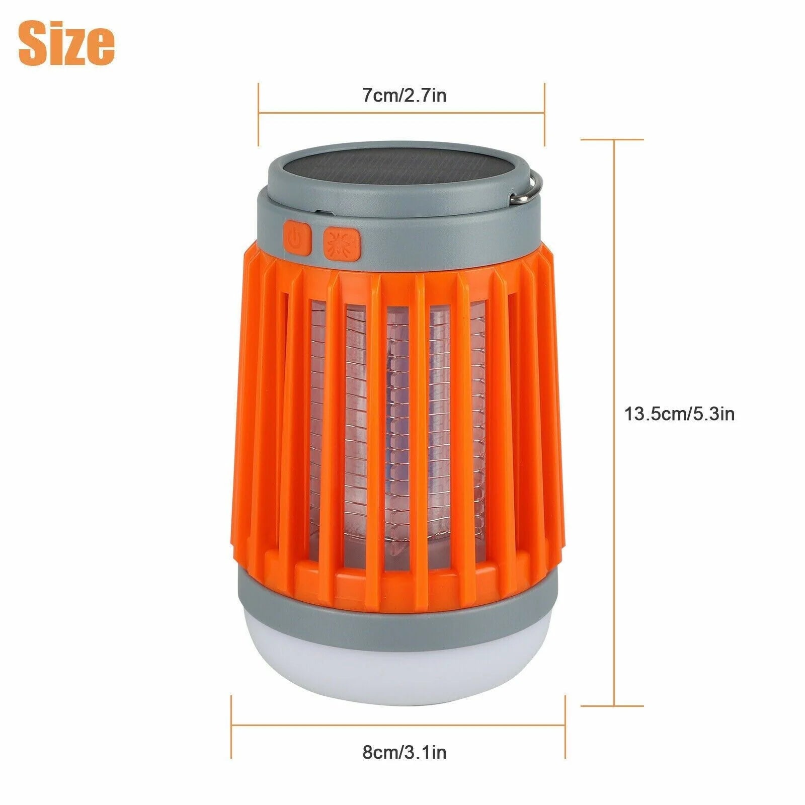Solar USB Mosquito Killer Light    Electronic Insect Zapper and Lamp
