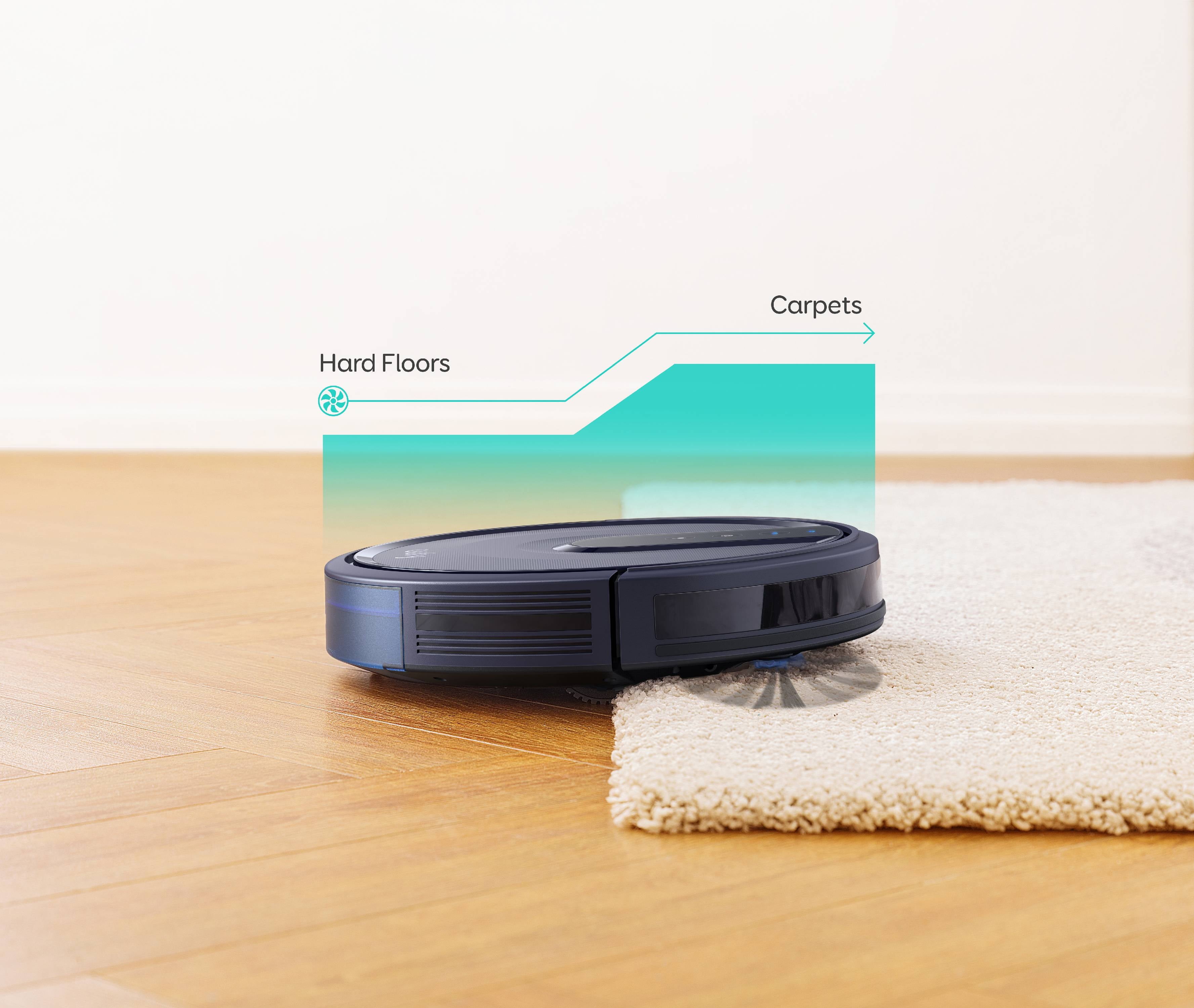 T21231, Robotic Floor Cleaners, Wi-Fi Compatible, Robovac 25C Wi-Fi Connected Robot Vacuum, 100 Minute Battery Life, 1 Each, Black, 1, 1, 1