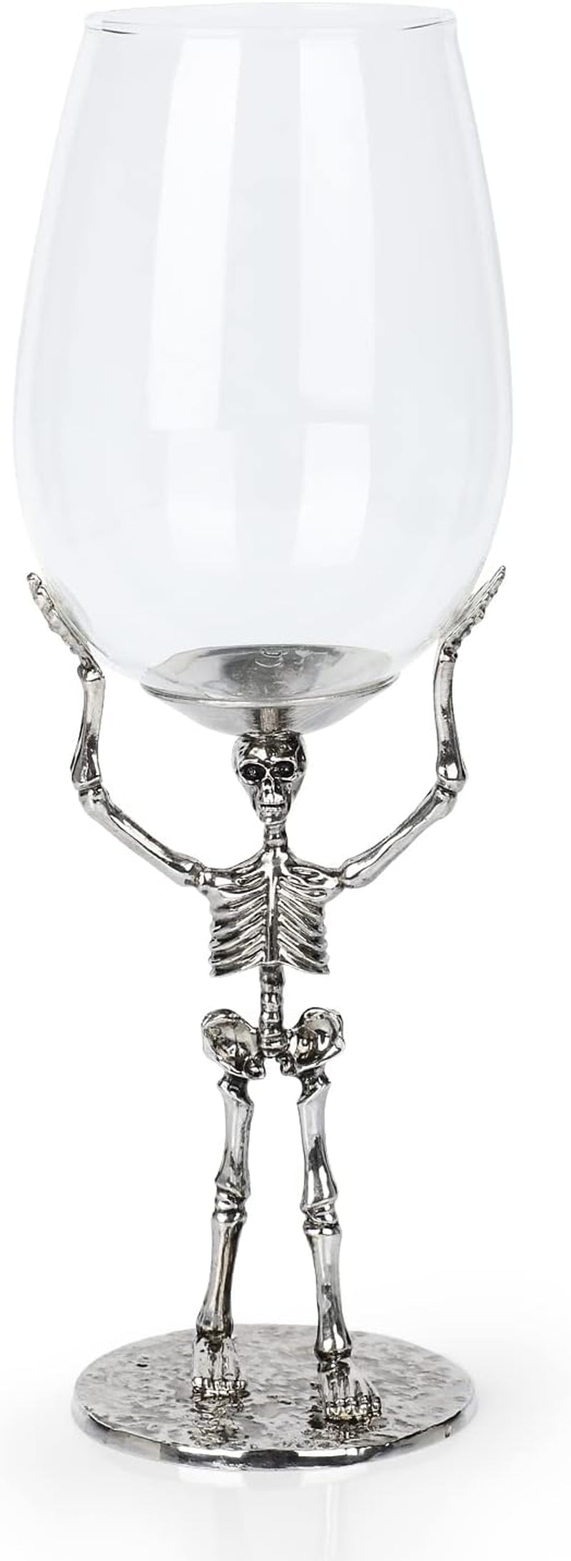 Halloween Skull Wine Glass, Skeleton Ghost Hand Wine Glass, Halloween Drinking Glasses, Skeleton Hand Goblet, Hotel Family Halloween Party Favors for Adults (A)