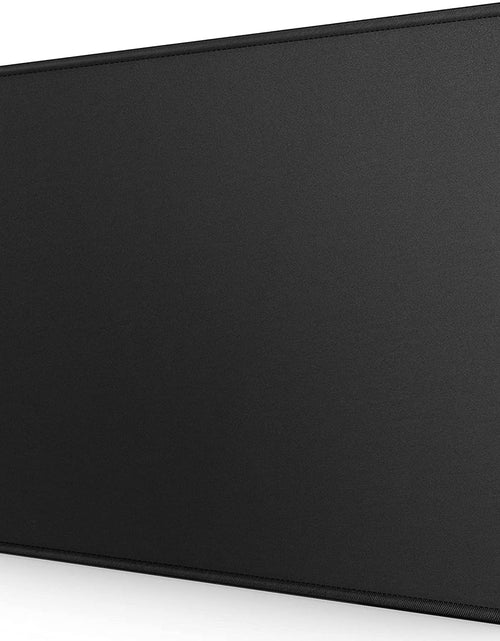 Load image into Gallery viewer, Mouse Pad,  Computer Mouse Pad with Stitched Edges, Washable Mouse Mat with Superior Micro-Weave Cloth, Gaming Mouse Pad for Office &amp; Home, Non-Slip Rubber Base, Black
