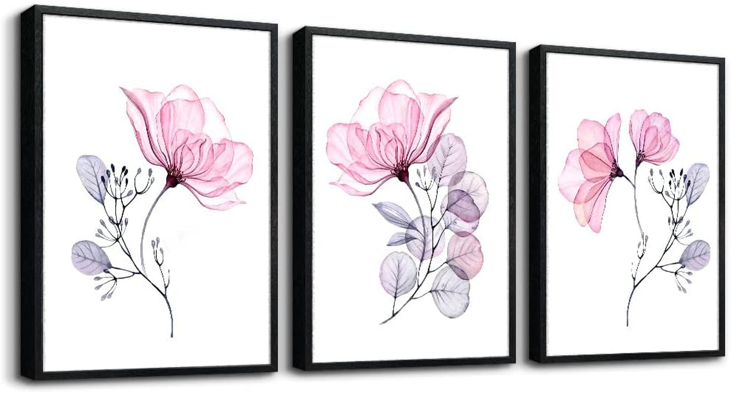 Set of 3 Wall Art Canvas Prints, Beach Sunrise Sunset Pictures Wall Decor Ocean Waves Nature Seascape Poster Coastal Landscape Painting for Living Room, Bedroom, Office Home Decor