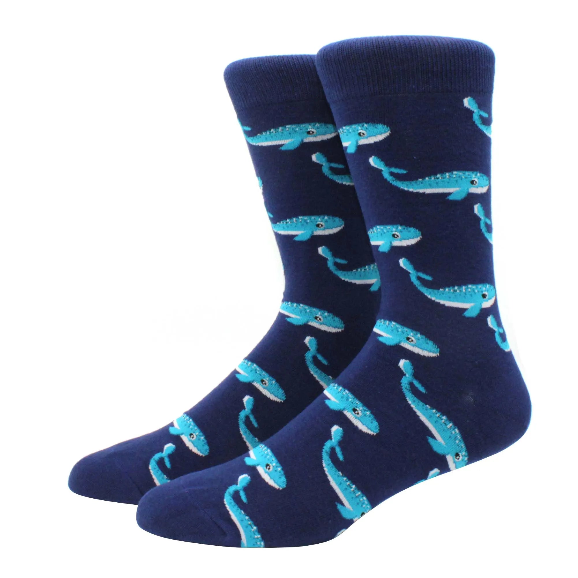Men'S Fashion Pattern Dress Funky Fun Colorful Socks Luxury Crazy Novelty Dress Socks Cotton Happy Funny Animal Socks