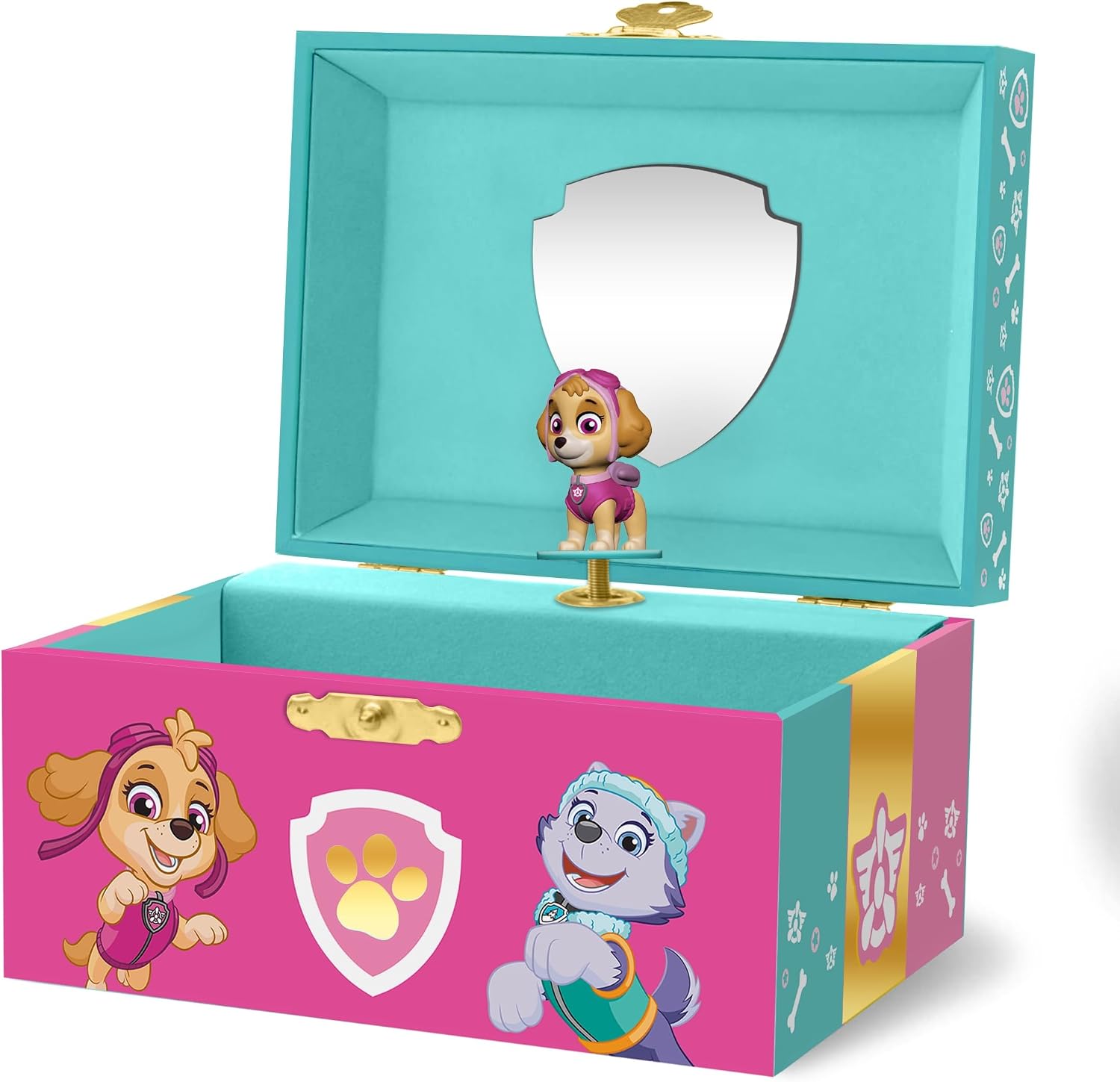 Peppa Pig Jewelry Box for Girls Musical Jewelry Box with Spinning Figurine, Peppa Pig Toys for Kids Ages 3-5 Plays Peppa Pig Theme Song