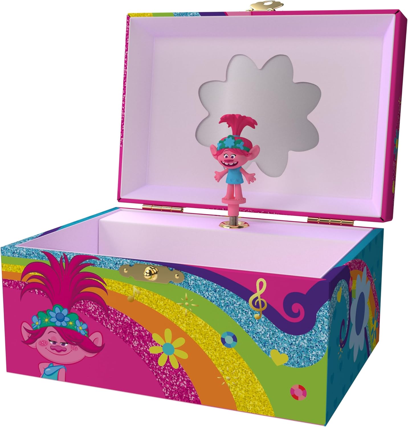 Peppa Pig Jewelry Box for Girls Musical Jewelry Box with Spinning Figurine, Peppa Pig Toys for Kids Ages 3-5 Plays Peppa Pig Theme Song