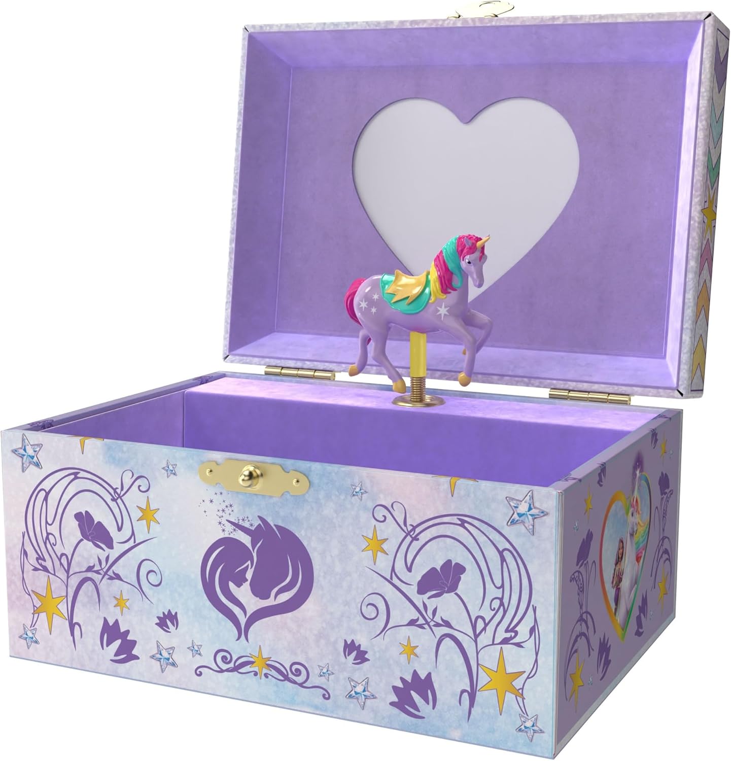 Peppa Pig Jewelry Box for Girls Musical Jewelry Box with Spinning Figurine, Peppa Pig Toys for Kids Ages 3-5 Plays Peppa Pig Theme Song