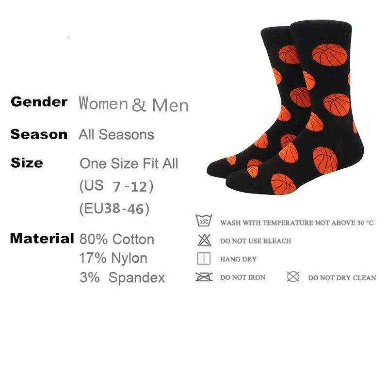 Men'S Fashion Pattern Dress Funky Fun Colorful Socks Luxury Crazy Novelty Dress Socks Cotton Happy Funny Animal Socks