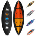 Kayak Cover 15 FT - 600D Kayak Canoe Cover for Outdoor Storage Heavy Duty & W...