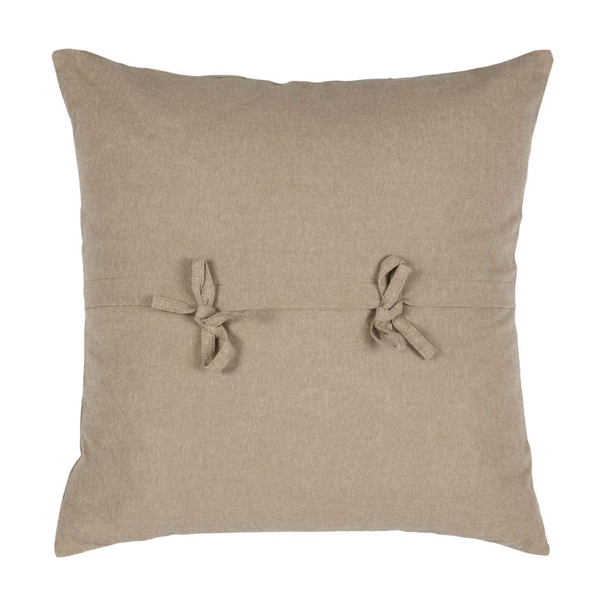Sawyer Mill 18X18" Square Accent Throw Pillow, Pig, Charcoal
