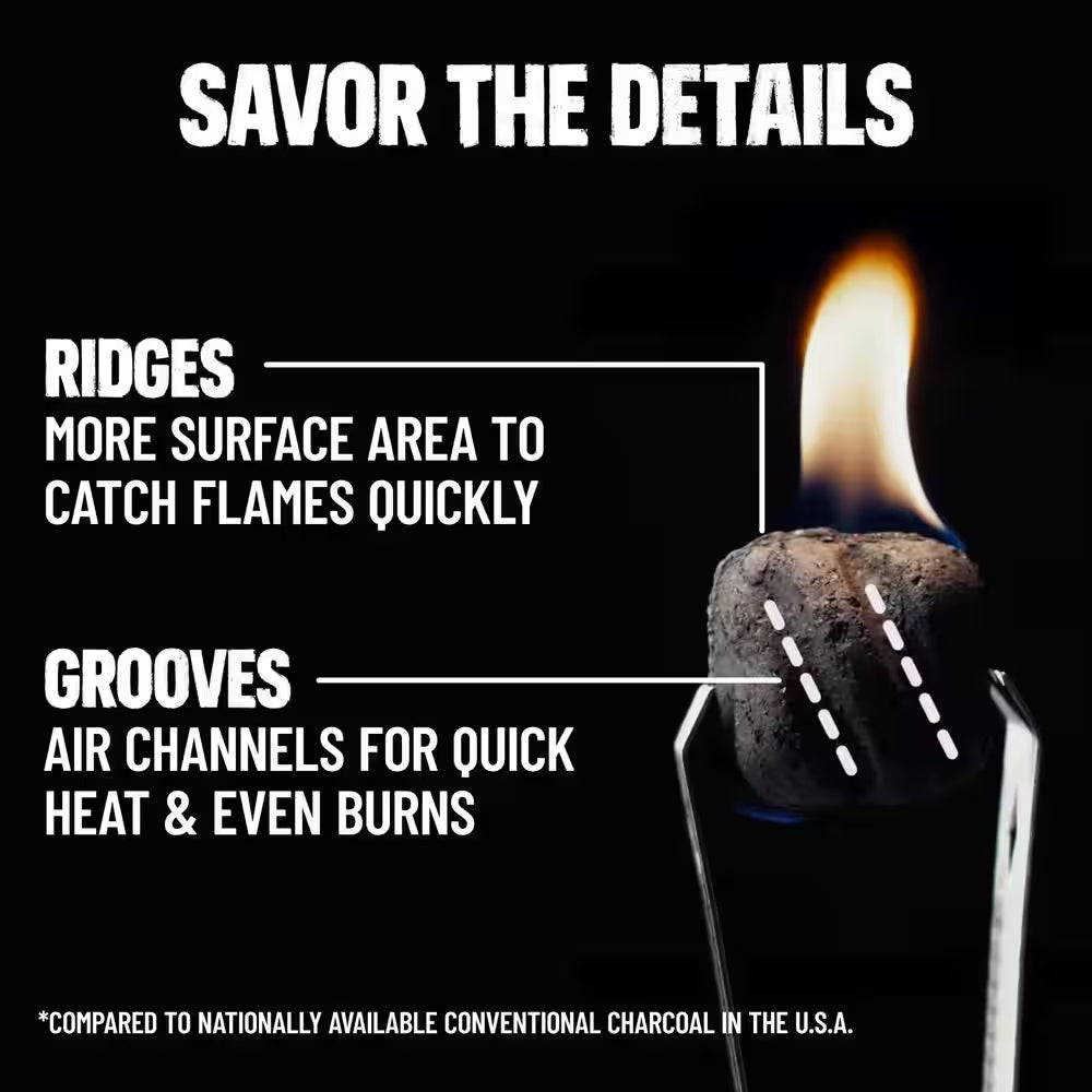 16 Lbs. Original BBQ Smoker Charcoal Grilling Briquettes (2-Pack)