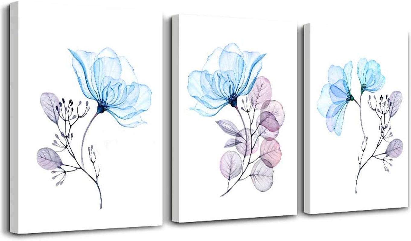 Set of 3 Wall Art Canvas Prints, Beach Sunrise Sunset Pictures Wall Decor Ocean Waves Nature Seascape Poster Coastal Landscape Painting for Living Room, Bedroom, Office Home Decor