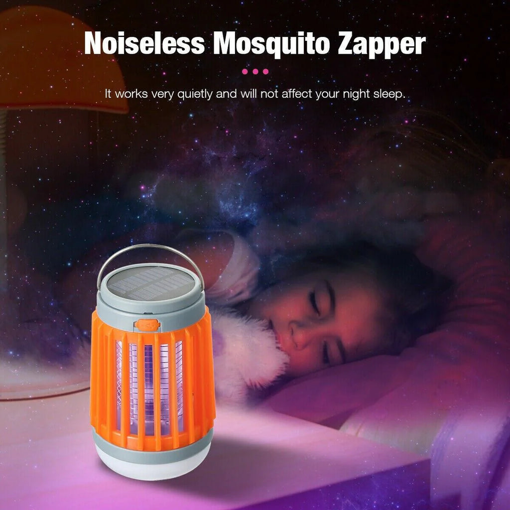 Solar USB Mosquito Killer Light    Electronic Insect Zapper and Lamp