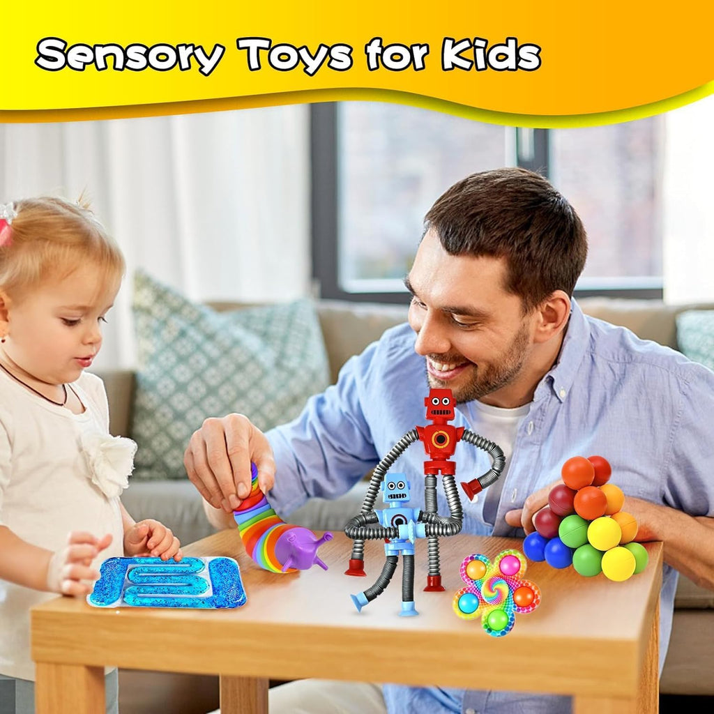 Sensory Toys for Autistic Children Set, Autism Fidget Toys Pack Calm down Travel